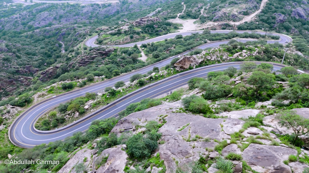 جبل العبادل في العارضة بمنطقة جازان